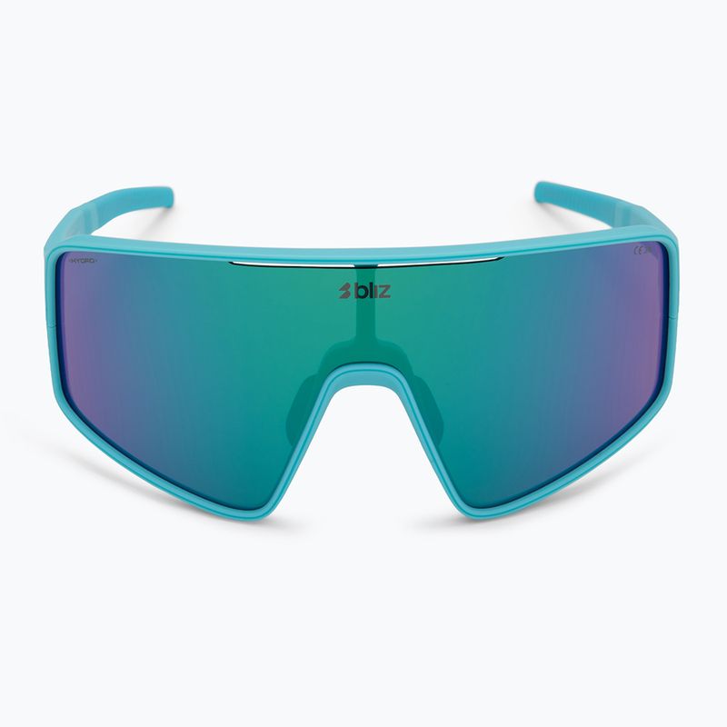 Okulary przeciwsłoneczne Bliz P001S matte turquoise/green/blue green revo 3