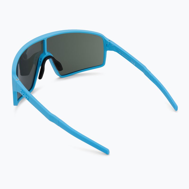 Okulary przeciwsłoneczne Bliz P001 matte blue/grey blue mirror 2