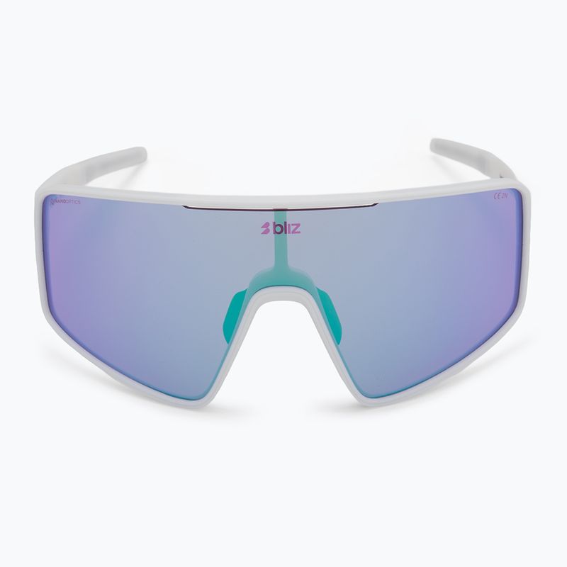Okulary przeciwsłoneczne Bliz P001 Nano Optics Nordic Light matte white/begonia/violet blue multi 3
