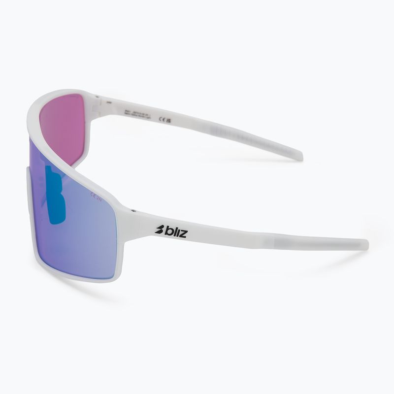 Okulary przeciwsłoneczne Bliz P001 Nano Optics Nordic Light matte white/begonia/violet blue multi 4