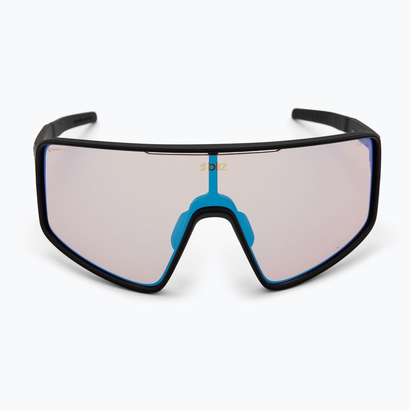 Okulary przeciwsłoneczne Bliz P001 Nano Optics Nordic Light matte black/coral/orange blue multi 3