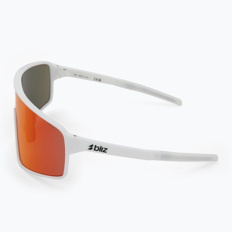 Okulary przeciwsłoneczne Bliz P001 matte white/brown red mirror 4