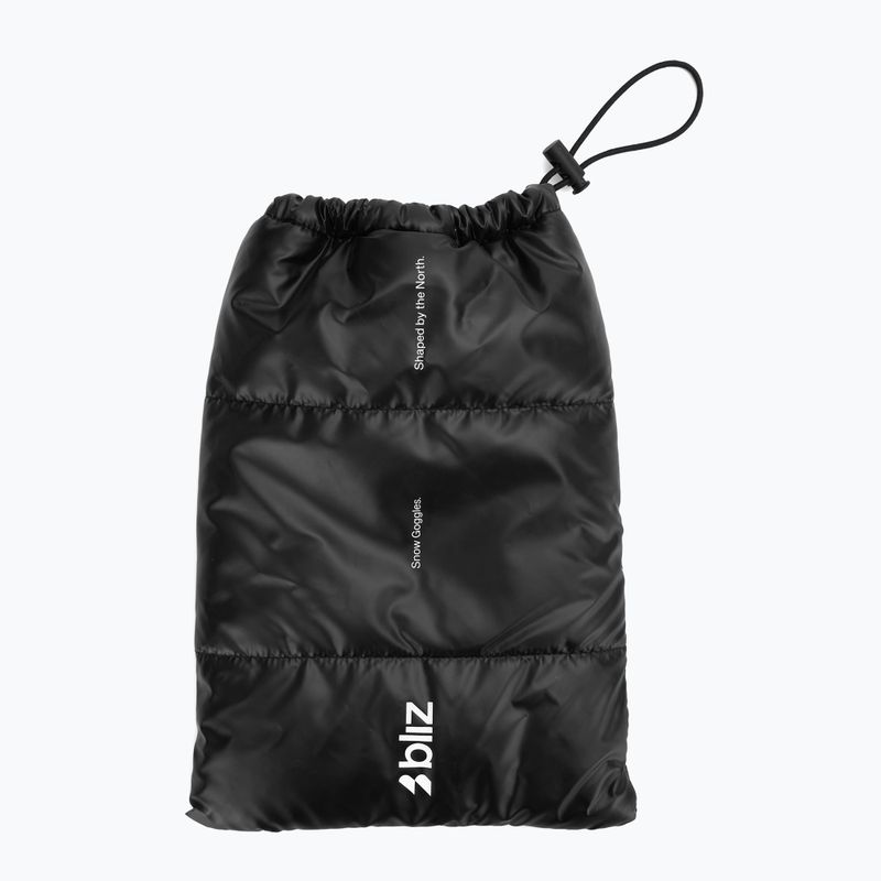 Okulary przeciwsłoneczne Bliz P001 matte white/brown red mirror 5