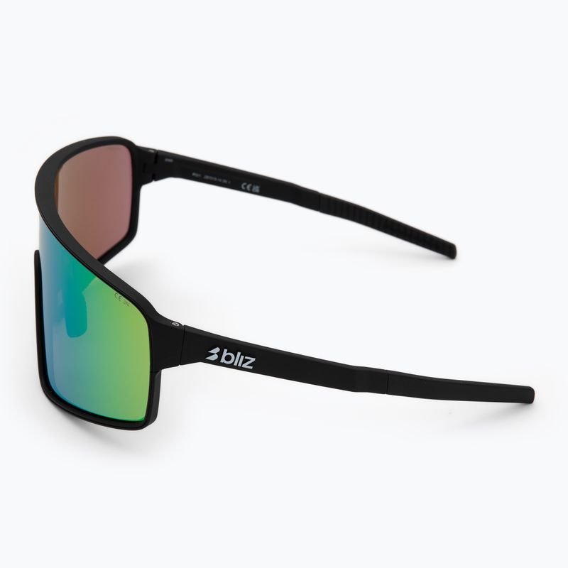 Okulary przeciwsłoneczne Bliz P001 matte black/brown green multi 4