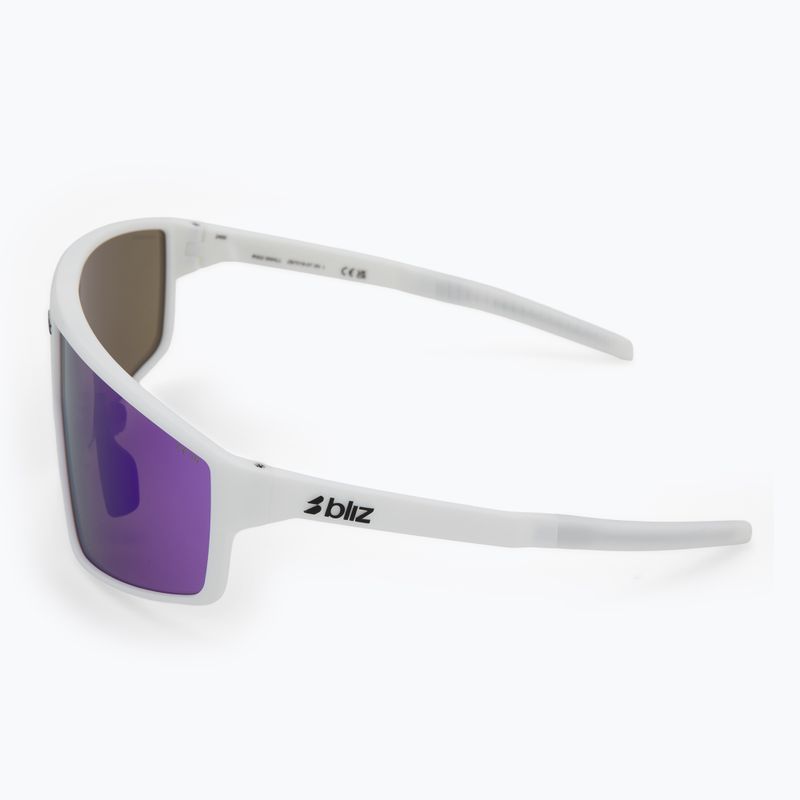 Okulary przeciwsłoneczne Bliz P002S matte white/brown purple multi 4