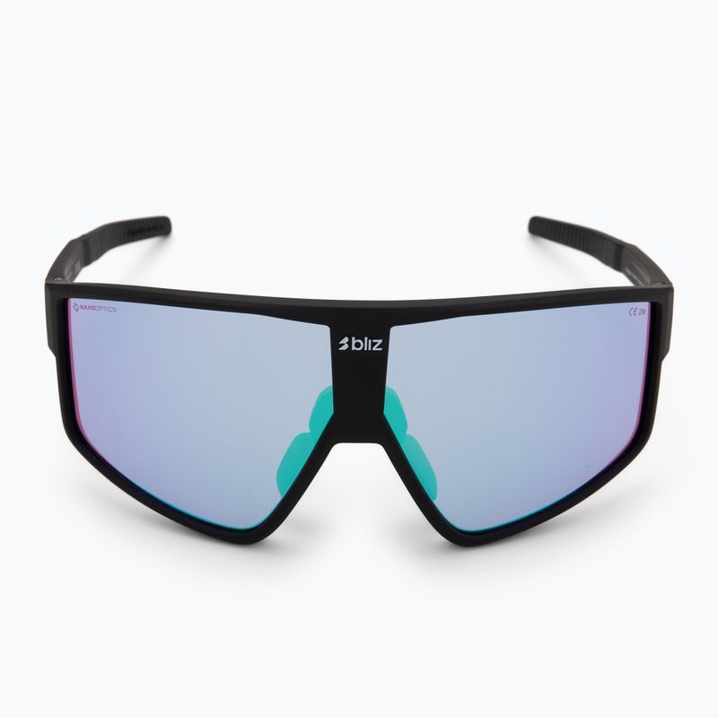 Okulary przeciwsłoneczne Bliz P002S Nano Optics Nordic Light matte black/begonia/violet blue multi 3