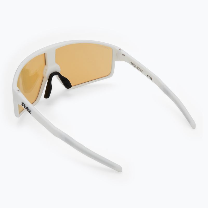 Okulary przeciwsłoneczne Bliz P002S Nano Optics Nordic Light matte white/coral/orange blue multi 2