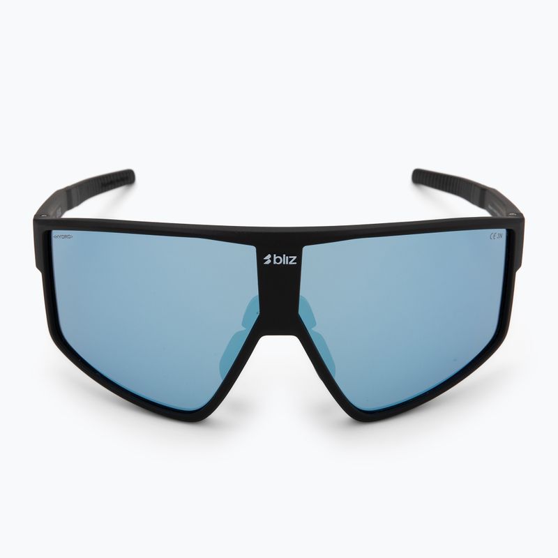 Okulary przeciwsłoneczne Bliz P002 matte black/smoke ice blue 3