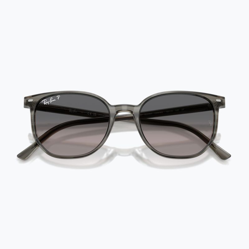 Okulary przeciwsłoneczne Ray-Ban Elliot grey/grey gradient polarized 3