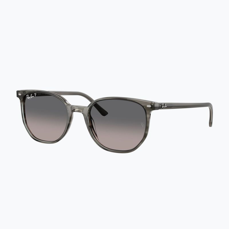 Okulary przeciwsłoneczne Ray-Ban Elliot grey/grey gradient polarized 4