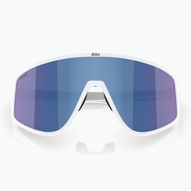 Okulary przeciwsłoneczne Bliz A004 matte white/grey blue mirror 3