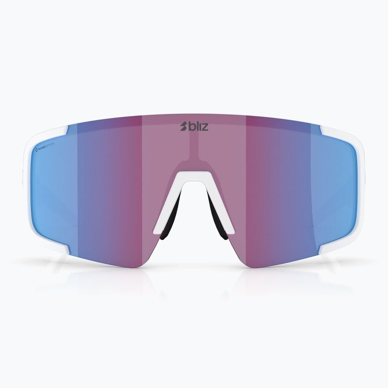 Okulary przeciwsłoneczne Bliz P003 Nano Optics Nordic Light matte white/begonia/violet blue multi 3