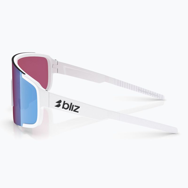 Okulary przeciwsłoneczne Bliz P003 Nano Optics Nordic Light matte white/begonia/violet blue multi 4