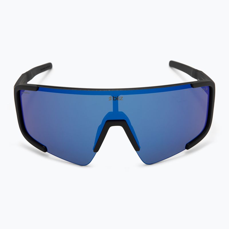 Okulary przeciwsłoneczne Bliz P003 matte black/grey blue mirror 3