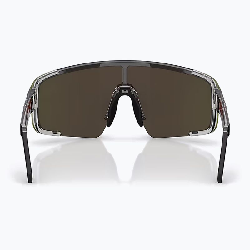 Okulary przeciwsłoneczne Bliz P003 transparent dark grey/brown red multi 4