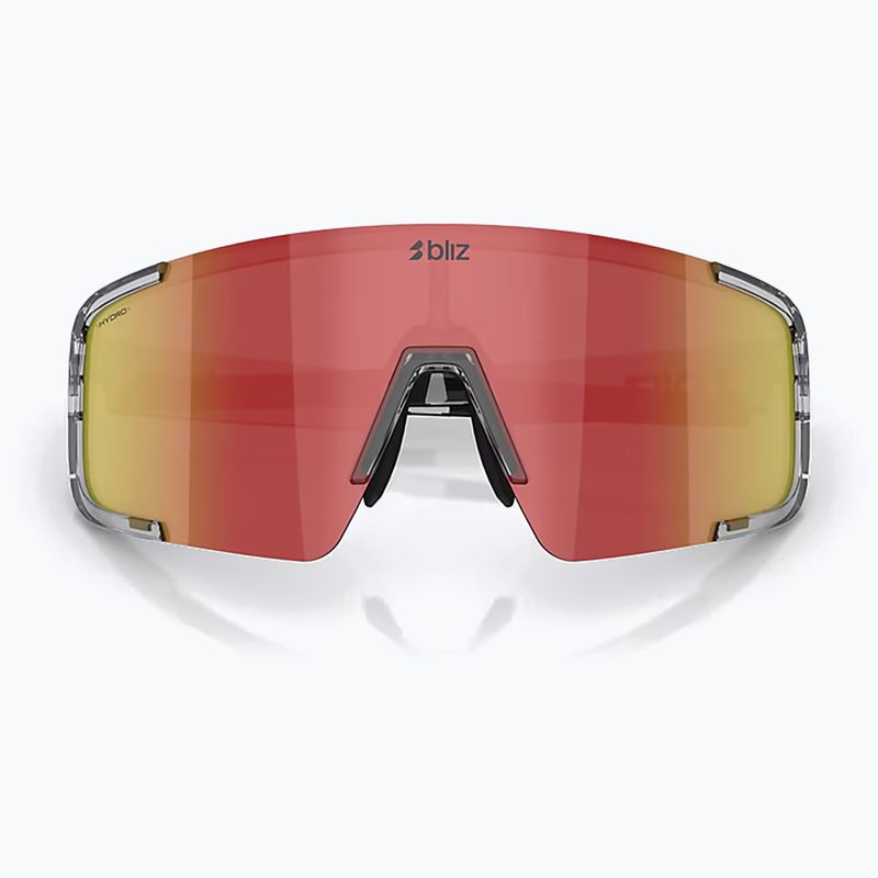 Okulary przeciwsłoneczne Bliz P003 transparent dark grey/brown red multi 5