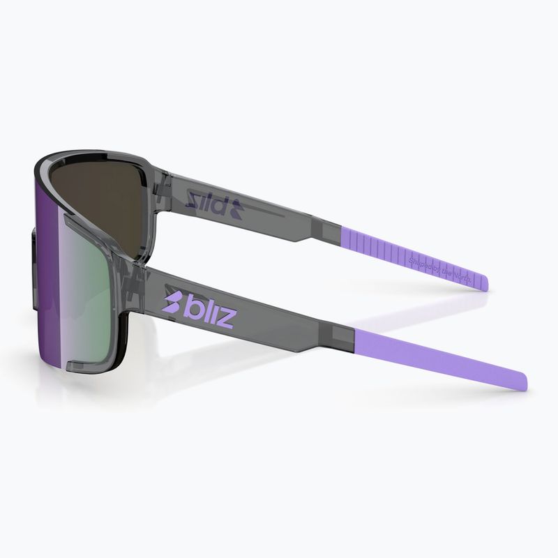 Okulary przeciwsłoneczne Bliz P003 Small crystal black/grey purple multi 4