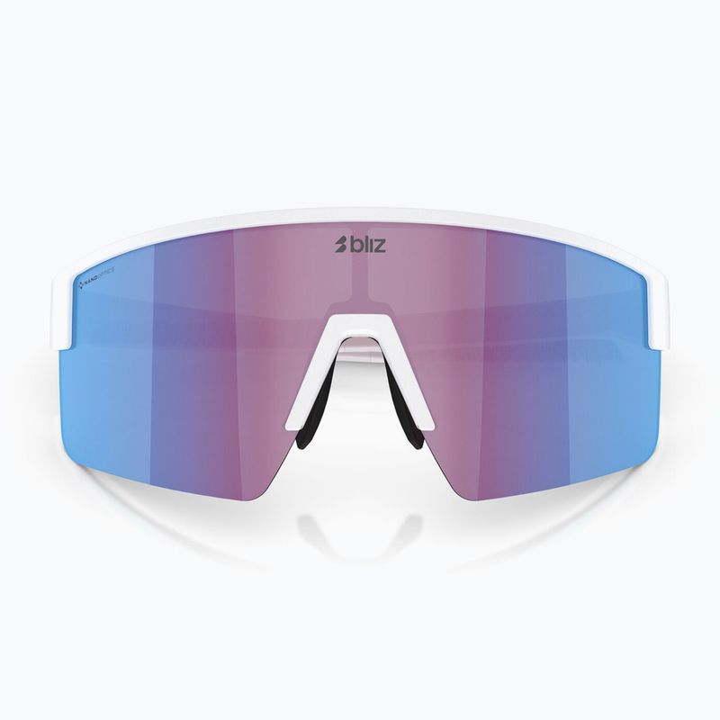 Okulary przeciwsłoneczne Bliz P004 Small Nano Optics Nordic Light matte white/begonia/violet blue multi 2