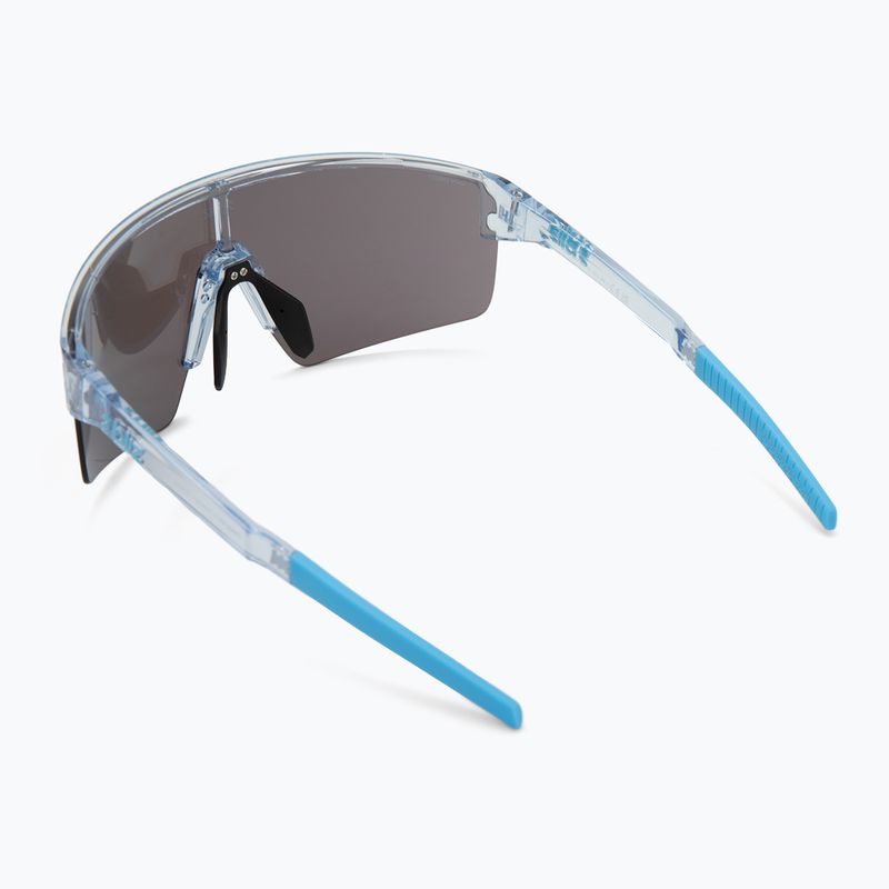 Okulary przeciwsłoneczne Bliz P004 transparent blue/smoke ice blue multi 2