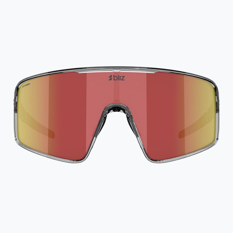 Okulary przeciwsłoneczne Bliz P001 transparent dark grey/brown red multi 2