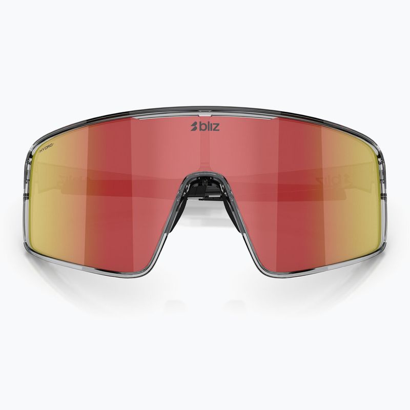 Okulary przeciwsłoneczne Bliz P001 transparent dark grey/brown red multi 4