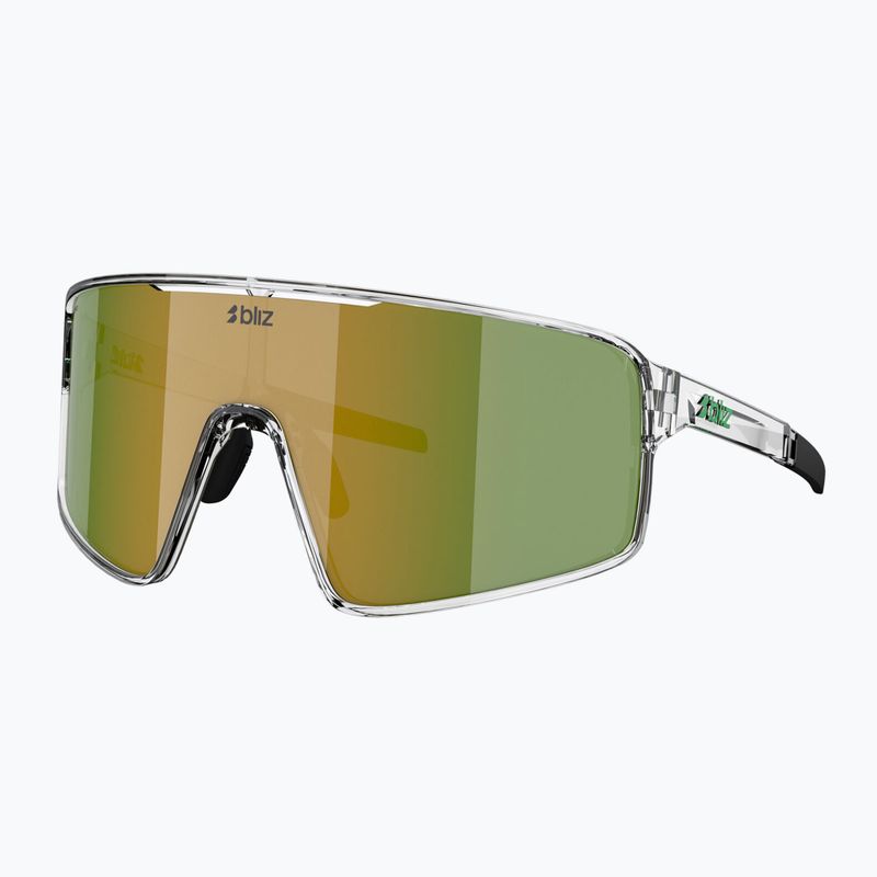 Okulary przeciwsłoneczne Bliz P001S transparent white/brown green multi