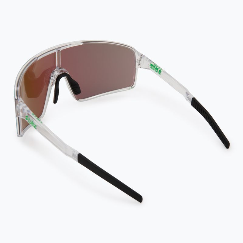 Okulary przeciwsłoneczne Bliz P001 transparent white/brown green multi 2
