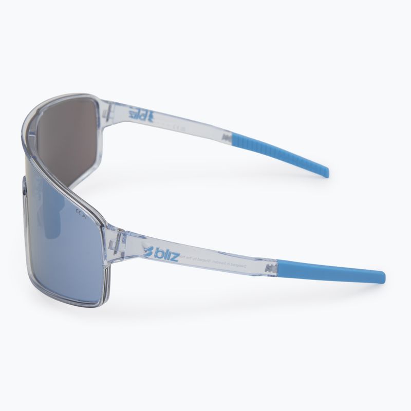Okulary przeciwsłoneczne Bliz P001S transparent blue/smoke ice blue multi 4