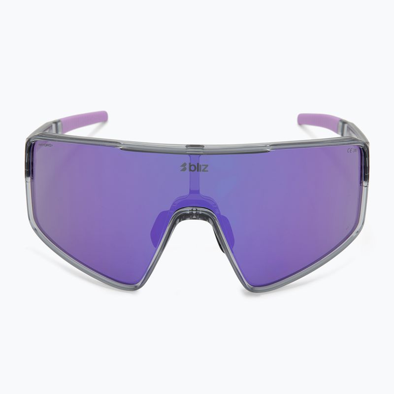 Okulary przeciwsłoneczne Bliz P001S crystal black/grey purple multi 3