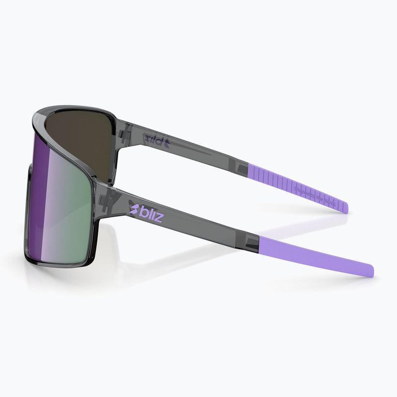 Okulary przeciwsłoneczne Bliz P001S crystal black/grey purple multi 4