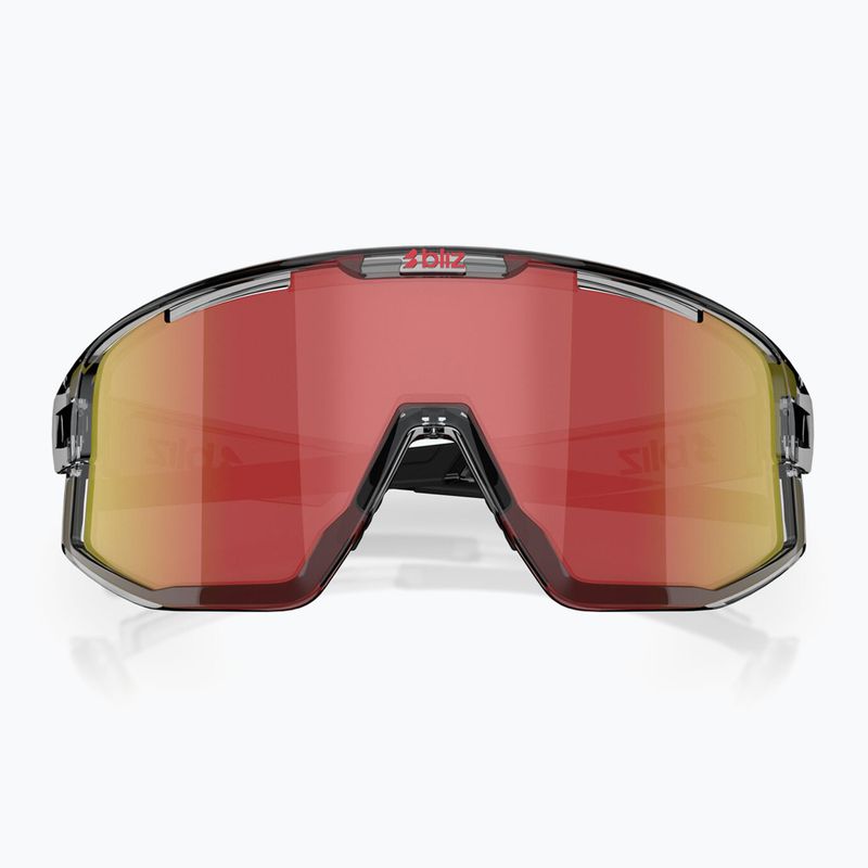 Okulary przeciwsłoneczne Bliz Fusion transparent dark grey/brow red multi 3