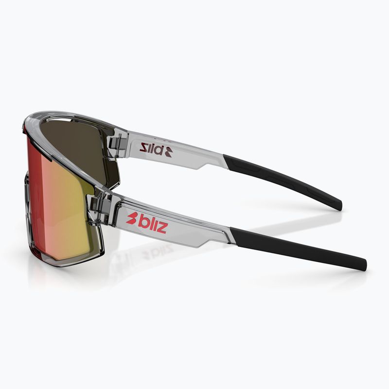 Okulary przeciwsłoneczne Bliz Fusion transparent dark grey/brow red multi 4