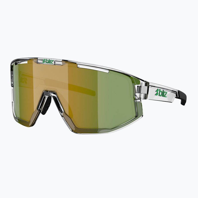 Okulary przeciwsłoneczne Bliz Fusion transparent white/brown green multi