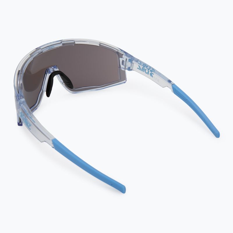 Okulary przeciwsłoneczne Bliz Fusion transparent blue/smoke ice blue multi 3