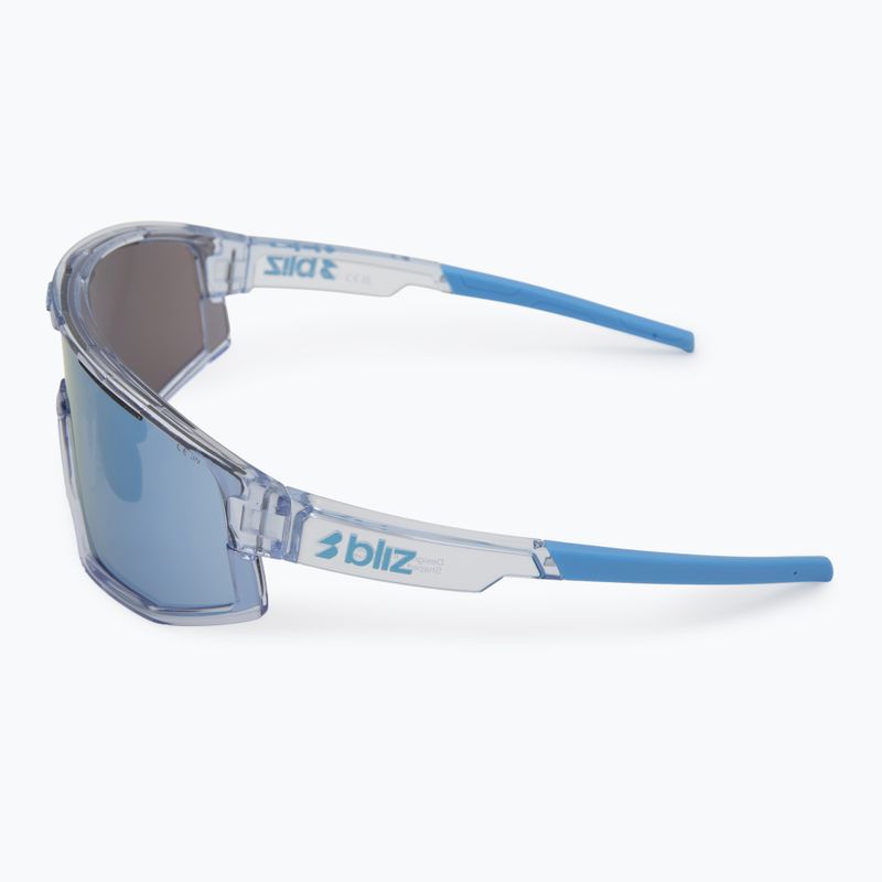 Okulary przeciwsłoneczne Bliz Fusion transparent blue/smoke ice blue multi 5
