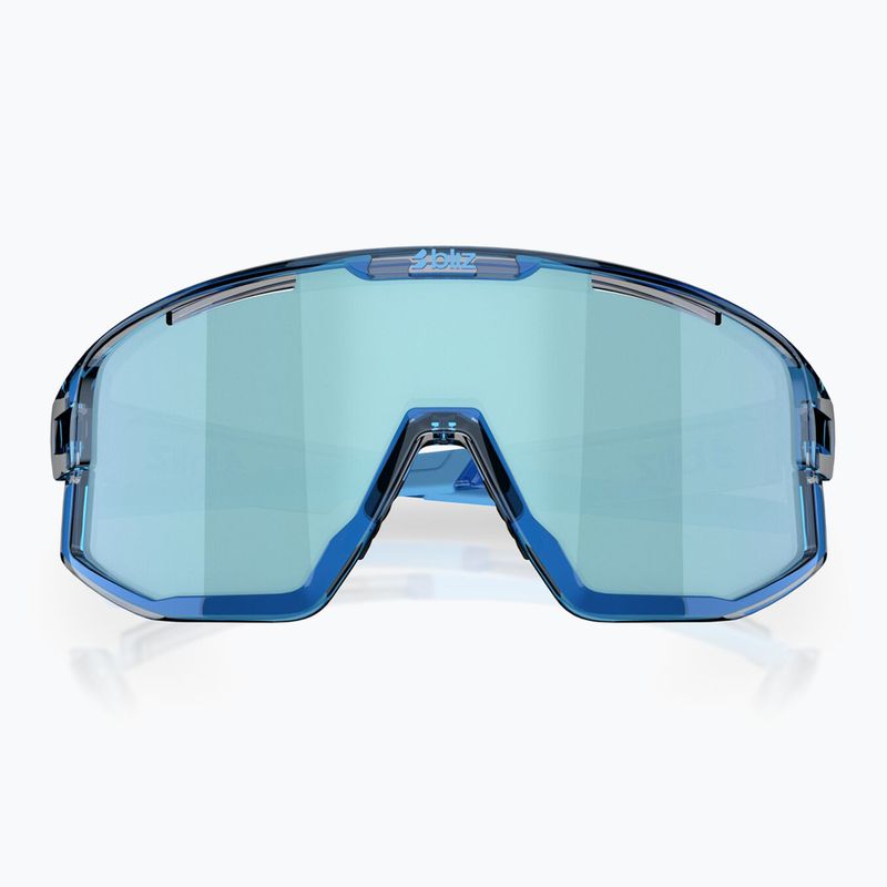 Okulary przeciwsłoneczne Bliz Fusion transparent blue/smoke ice blue multi 3