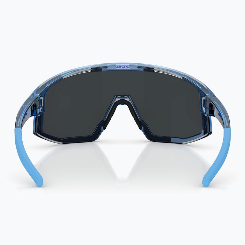 Okulary przeciwsłoneczne Bliz Fusion transparent blue/smoke ice blue multi 5