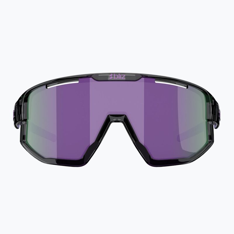 Okulary przeciwsłoneczne Bliz Fusion Small crystal black/grey purple multi 2