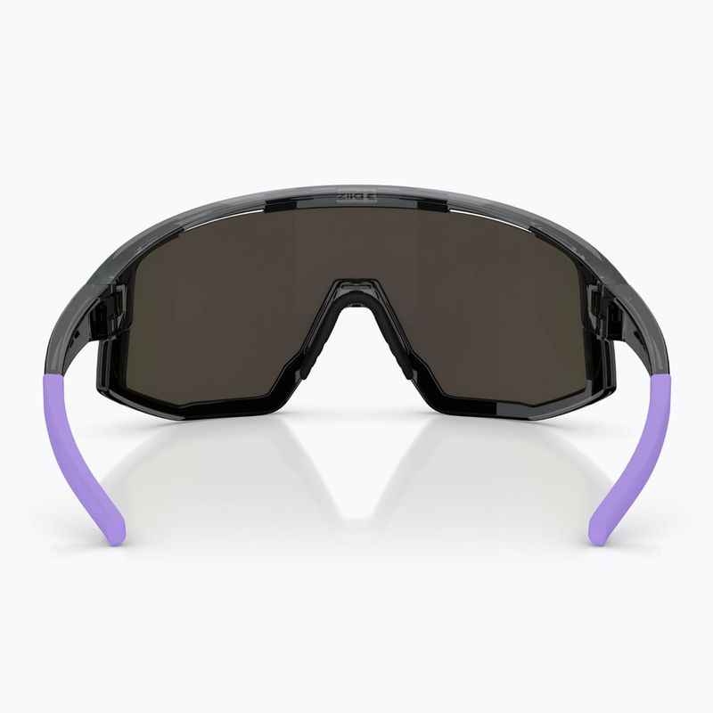 Okulary przeciwsłoneczne Bliz Fusion Small crystal black/grey purple multi 5