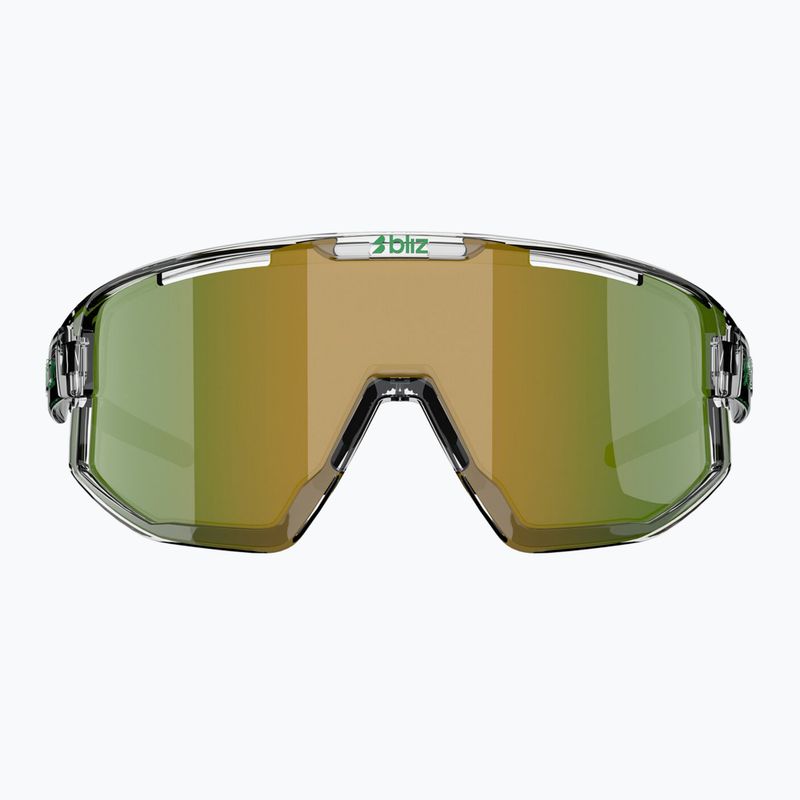 Okulary przeciwsłoneczne Bliz Fusion Small transparent white/brown green multi 2
