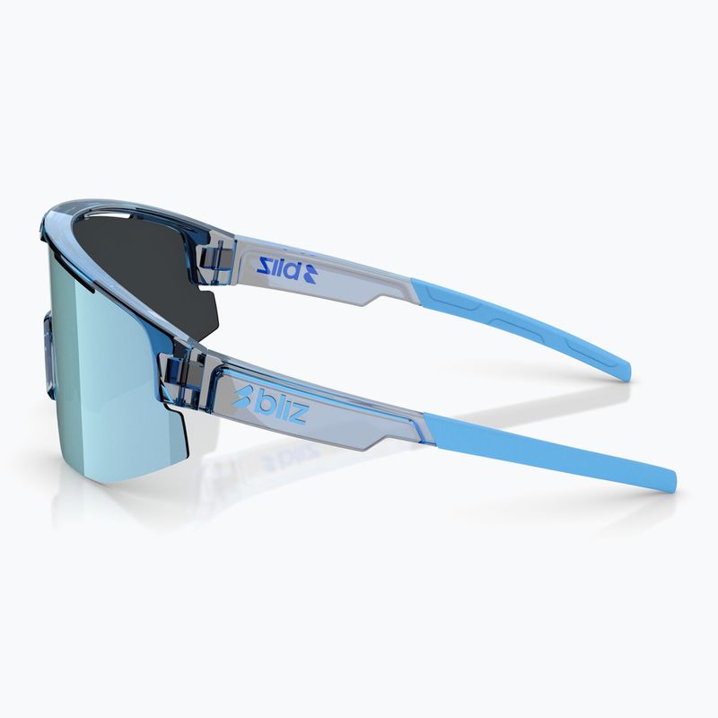 Okulary przeciwsłoneczne Bliz Matrix transparent blue/smoke ice blue multi 4