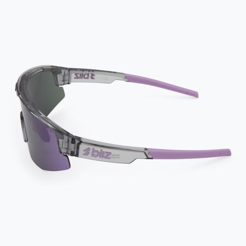 Okulary przeciwsłoneczne Bliz Matrix Small crystal black/grey purple multi 4