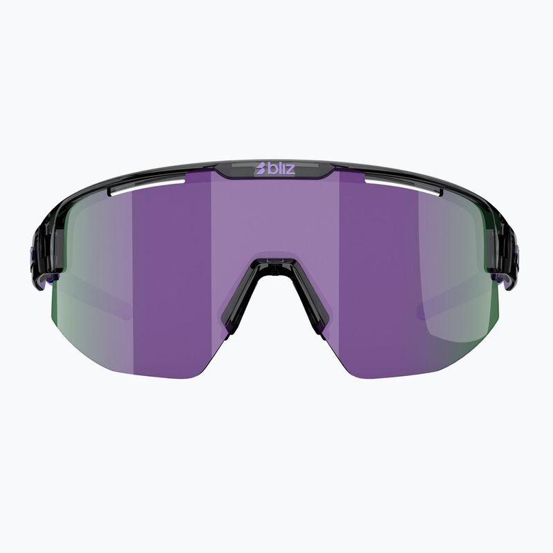 Okulary przeciwsłoneczne Bliz Matrix Small crystal black/grey purple multi 2