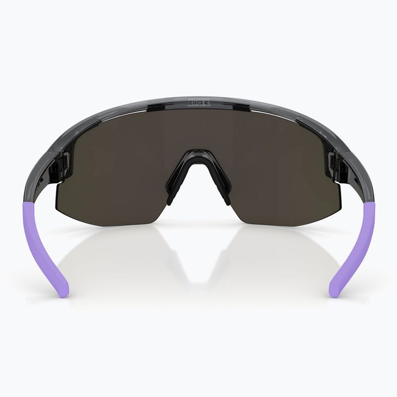 Okulary przeciwsłoneczne Bliz Matrix Small crystal black/grey purple multi 5