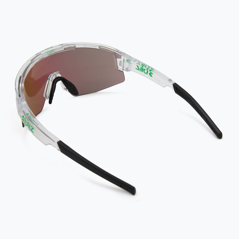 Okulary przeciwsłoneczne Bliz Matrix Small transparent white/brown green multi 2