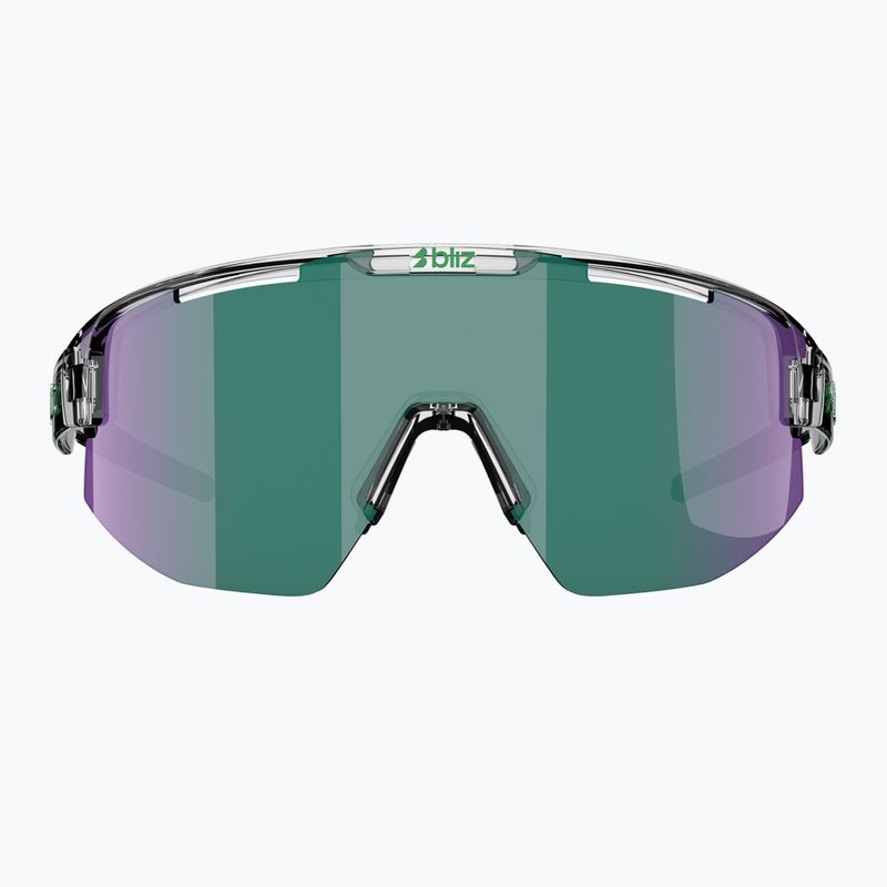 Okulary przeciwsłoneczne Bliz Matrix Small transparent white/brown green multi 2