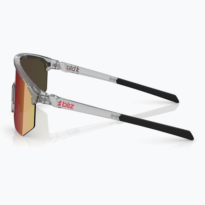 Okulary przeciwsłoneczne Bliz Hero transparent dark grey/brown red multi 4