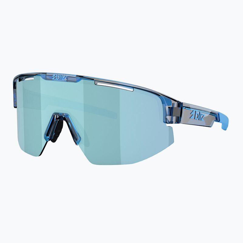 Okulary przeciwsłoneczne Bliz Matrix Small transparent blue/smoke ice blue multi
