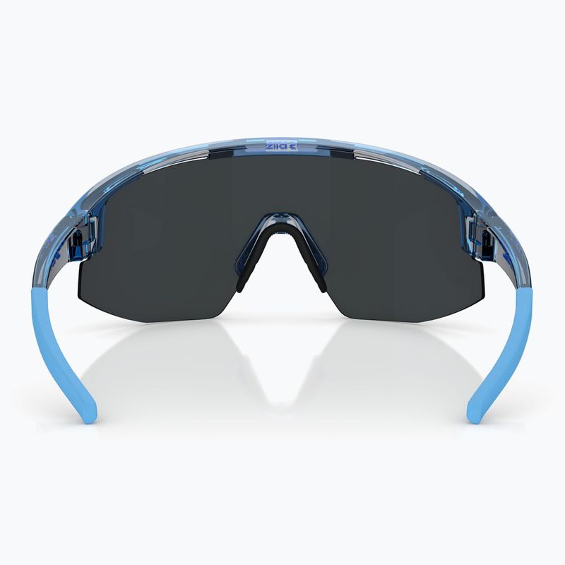 Okulary przeciwsłoneczne Bliz Matrix Small transparent blue/smoke ice blue multi 5