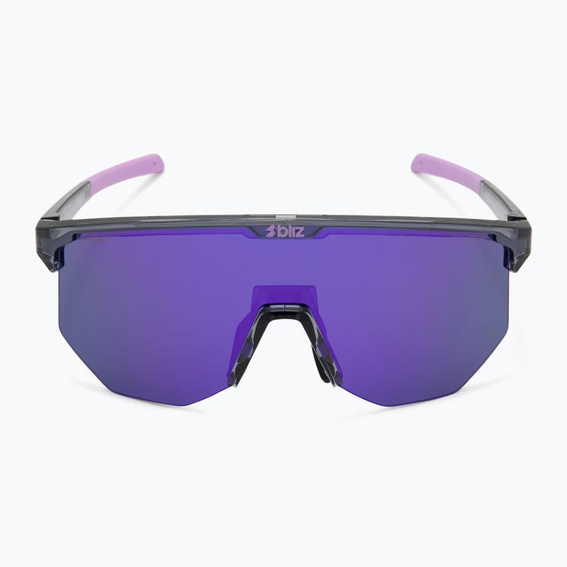 Okulary przeciwsłoneczne Bliz Hero Small crystal black/grey purple multi 3